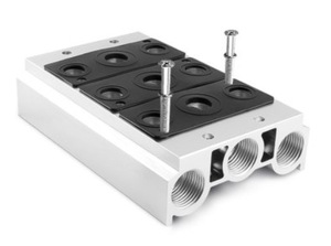 Airtac Tipe 3V 4V Series 3/2 dan 5/2way Solenoid Valve Manifold - Product Image 3