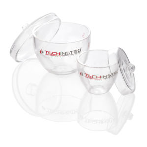 Crisol de cuarzo resistente a altas temperaturas para uso en laboratorio con composición de sílice Premium - Product Image 1