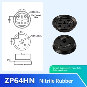 CPSR Heavy Duty Industrial Vacuum Suction Cups Strong Grip <b>Silicone</b> <b>Rubber</b> Robotic Handling for Glass and Metal Pneumatic Parts - Product Image 6