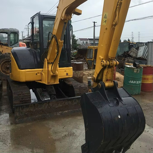 Excavadora usada Komatsu PC55 6ton Excavadora multifuncional sobre orugas original japonesa a la venta - Product Image 1