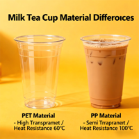 Fabricants professionnels, vente en gros de gobelets en plastique PET transparents imprimés UV de 12, 16, 20 et 24 oz, diamètre 90 mm, avec couvercles.