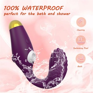 USB Rabbit <b>Vibrator</b> with 10-Speed Gentle Air <b>Vibrations</b> & Sucking for Clitoral/Nipple/Anal Stimulation-Female Orgasm Masturbator - Product Image 4