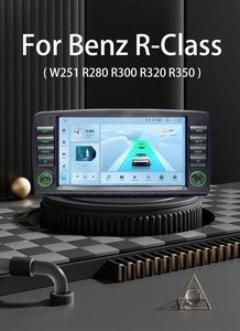 Autoradio Android 14 da 9 Pollici con GPS Integrato, WiFi, BT, Schermo Divisibile, Lettore DVD Multimediale per Mercedes-Benz Classe R R350 - Product Image 2