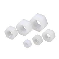 ISO 4032 Nylon Hexagonal Nut M2 M3 M4 M5 M6 M8 M10 M12 Plastic Nuts Variety of Nuts