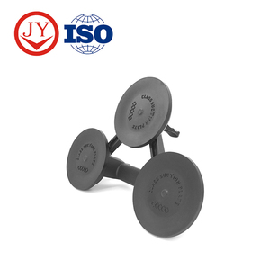ตัวดูดอลูมิเนียมสีดำ Triple Pad,ตัวดูดพันธมิตรสำหรับกระเบื้องหินอ่อนแก้ว - Product Image 4