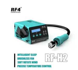 Rf4 H2 1000W Snel Desolderen Heteluchtpistool Soldeerstation Digitaal Display Intelligent Bga Rework Station Voor Pcb Chip Reparatie