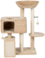 Grosse tour d'arbre à cadre d'escalade pour chat en vente en gros pour condo en peluche d'intérieur avec griffoirs perchoirs grotte hamac