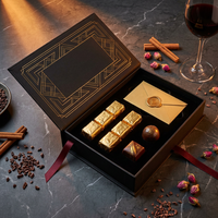 Caja de Perfume con Forma de Libro, Ecológica, de Alta Gama, Personalizada, con Diseño Moderno Certificado, Caja de Regalo Magnética Rígida
