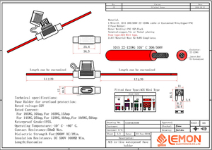 Portafusibili in Linea 12AWG Compatibile con Fusibili Maxi da 20A 30A 40A 50A Portafusibili a Lama - Product Image 3