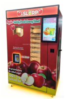 Distributeur automatique de jus de pomme en libre-service, 100% pomme fraîche, sain et pratique, distributeur de boissons commercial