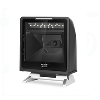 Escáner de Código de Barras de Escritorio Manos Libres con Imagen CMOS 2D AK-9878H, Lector de Código de Barras Omnidireccional con Detección Automática Syble