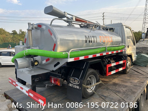 FOTON FORLAND 3000L Manual Diesel Fecal Suction <b>Septic</b> <b>Tank</b> Toilet Truck with Self Dumping System - Product Image 5
