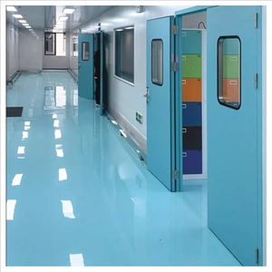 Portes médicales de haute qualité; Portes coulissantes scellées automatiques; Portes de salle d'opération personnalisées en acier inoxydable - Product Image 3