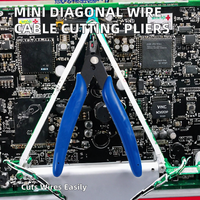 MD OEM/ODM DIY tang pemotong kabel kawat listrik Mini Diagonal Flush tang pemotong