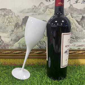 175ML Acrylic Champagne Flute Stemware Elegant European Style Transparent Plastic Cup for Wedding Party Events - Product Image 2