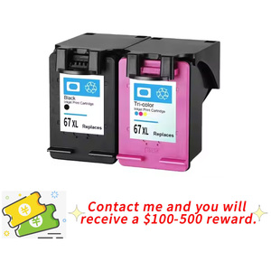 Cartouches d'<span class=keywords><strong>encre</strong></span> de recharge couleur remanufacturées <span class=keywords><strong>pour</strong></span> <span class=keywords><strong>Hp</strong></span> Deskjet Ink <span class=keywords><strong>pour</strong></span> imprimante Hp67xl 1200 <span class=keywords><strong>2700</strong></span> <span class=keywords><strong>Hp</strong></span> Inkjet 67xl <span class=keywords><strong>Hp</strong></span> 67 Xl Color - Product Image 2