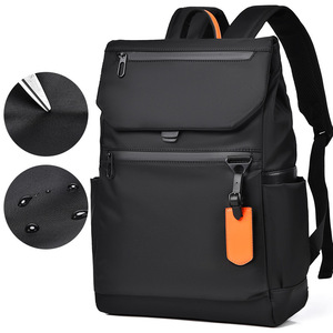 Nuovo <span class=keywords><strong>zaino</strong></span> per Laptop semplice <span class=keywords><strong>zaino</strong></span> da viaggio per il tempo libero borsa da uomo in tinta unita borsa per Computer da lavoro - Product Image 4