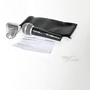 Microphone vocal dynamique cardioïde professionnel 58LC avec interrupteur marche/arrêt pour performances live et karaoké - Product Image 3