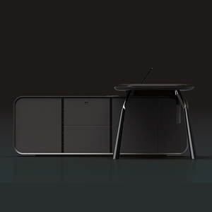 Widely Used Melamine Office Desk <b>Table</b> Executive Office Desk Furniture Designer Corner Boss Desk - Product Image 5