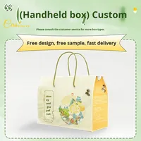 Boîte d'emballage en carton ondulé blanc épais personnalisé, boîte cadeau vide à double insert avec impression offset