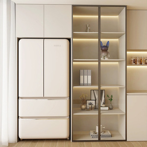 Shandong fabbrica su misura armadi in legno massiccio <span class=keywords><strong>e</strong></span> armadi per tutta la casa con durevole controsoffitti in pietra di quarzo per soggiorno - Product Image 1