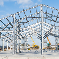 Edificios Metálicos Prefabricados de Bajo Costo para Exteriores, Solución Completa para Gimnasios, Almacenes con Estructura de Acero Industrial