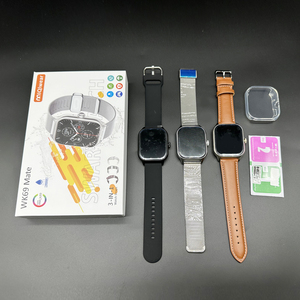 สมาร์ทวอทช์ WK69 Mate Smart สำหรับผู้หญิง ตรวจวัดความดันโลหิต นาฬิกาอัจฉริยะกันน้ำ IP68 พร้อมสาย 3 เส้น - Product Image 5