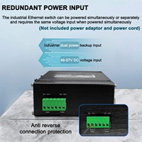 Switch Industrial de 6 Puertos All PoE+ (30W por Puerto) con 3 Puertos 100FX, hasta 20KM de Fibra SM/MM, Todo en Uno, Integra Alimentación