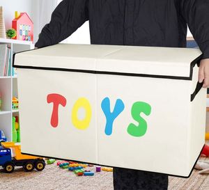 Boîte de rangement pour jouets personnalisée, pliable, écologique, en tissu, multifonctionnelle, couleur personnalisée - Product Image 6