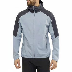 Custom Logo Printed Heavy Blank Windbreaker Bubble Jacket Street Style Canvas Fabric - Product Image 1