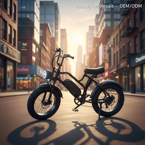 Vélo Électrique 250W 20 Pouces à Freins à Disque à Huile, 7 Vitesses, Lithium, Écran LCD, Moteur Arrière, Pneus Larges – Vente en Gros Direct Usine - Product Image 5