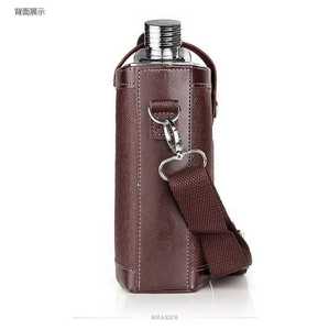 דליפה הוכחה חרוט בקבוק וויסקי בקבוק בקבוק מפרק ירך נירוסטה עבור משקאות אלכוהוליים - Product Image 4