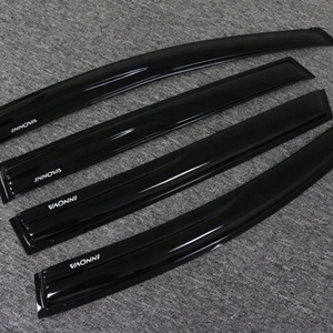 New Design Car Accessories <b>Door</b> <b>Rain</b> Sun Visor Window <b>Deflectors</b> Black <b>Door</b> Visor for Toyota Innova - Product Image 6