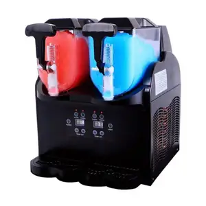 YiHai Double Bowl Frozen Drink Machine Mini Slush Machine distributore di bevande fredde Slushies e frozen Machine 0.66 galloni per ciotola