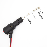 Divisor de Encendedor de Cigarrillos para Auto de 12V, Impermeable, con Luz LED, Toma de Corriente Universal para Barco, RV, Camión, Cámper