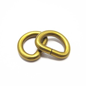 Anillo en D de Metal para hacer bolsos, delantales, cinturones, anillos <span class=keywords><strong>Dee</strong></span>, hebilla de Metal para bolsos de lona, correas de cuero, carteras artesanales - Product Image 6