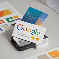 Tarjeta de revisión de Google NFC programable con código QR para redes sociales facebook Instagram Whatsapp Linkedin