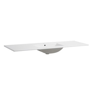 <span class=keywords><strong>Lavabo</strong></span> da <span class=keywords><strong>Bagno</strong></span> Moderno in Ceramica da Appoggio, <span class=keywords><strong>Design</strong></span> Rettangolare Sottile per Hotel e Uso Quotidiano Facile - Product Image 3
