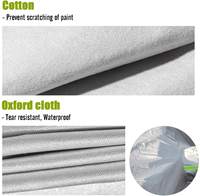 Housse de Protection Spéciale pour Voiture en Tissu Oxford Imperméable et Anti-Poussière, Résistante à la Grêle pour l'Extérieur