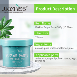 Waxkiss <span class=keywords><strong>Pasta</strong></span> di <span class=keywords><strong>Zucchero</strong></span> <span class=keywords><strong>Zucchero</strong></span> Depilatoria Ceretta per viso corpo di Rimozione Dei Capelli di rimozione dei capelli - Product Image 5
