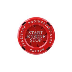 Cache-bouton de protection à un bouton, nouveau, pour interrupteur d'allumage de voiture et moto, anneau décoratif en alliage de zinc, bouton de démarrage rotatif - Product Image 1