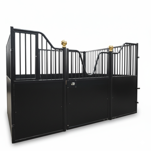 Su misura dimensioni Multi-materiale di sicurezza equestre conformi <span class=keywords><strong>a</strong></span> canne fisse <span class=keywords><strong>stalle</strong></span> portatili fattoria-applicabile nuovo cavallo usato stabile - Product Image 2