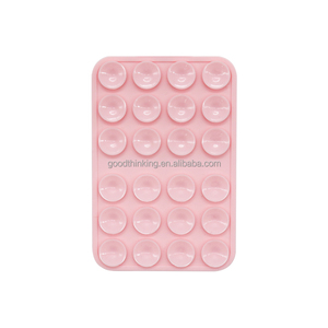Suporte de silicone para celular Smartphone, logotipo forte, gancho de parede quadrado, suporte de silicone para celular - Product Image 5