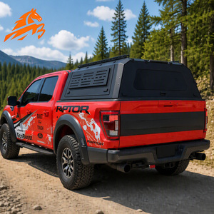 <span class=keywords><strong>Ford</strong></span> F-150 Raptor 2022 – Capots de benne articulés en alliage d'aluminium 5,5 pieds pour 4x4 tout-terrain, légers, étanches, 3 portes ouvrables, sportifs et verrouillables - Product Image 1