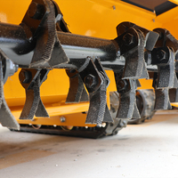 Tondeuses à fléaux télécommandées sans fil tout-terrain robustes de 800 mm de large pour vignobles