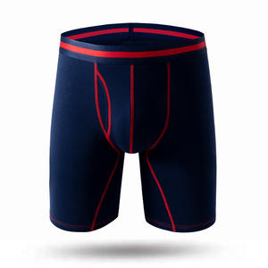 उच्च गुणवत्ता वाले ओएम थोक पुरुषों लंबे खेल अंडरवियर फैशन गुणवत्ता और आकार पुरुषों के मुक्केबाजों शॉर्ट्स - Product Image 4