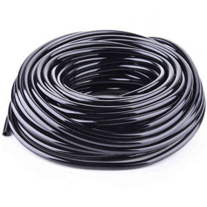 Tube capillaire d'irrigation goutte à goutte 4x7 PVC noir flexible pour système de micro-aspersion de jardin - Product Image 3