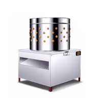 Plumeuse à poulet de bonne qualité à bas prix, machine à plumer les volailles, machine d'abattage de poulets