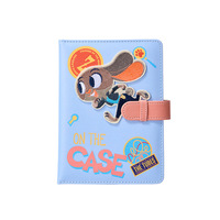 Cuaderno de Bordado A6 con Diseño de Dibujos Animados, Toy Story y Zootopia, Cubierta de Cuero PU, Diario Portátil de Bolsillo