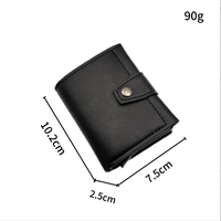 Portefeuille pour homme avec blocage RFID, multifonctionnel, grande capacité, porte-cartes, étui pour cartes de visite, vente chaude, nouveauté